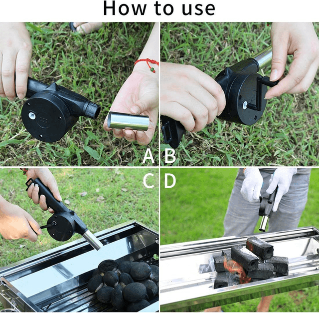 SOFFIATORE PER GRILL MANUALE