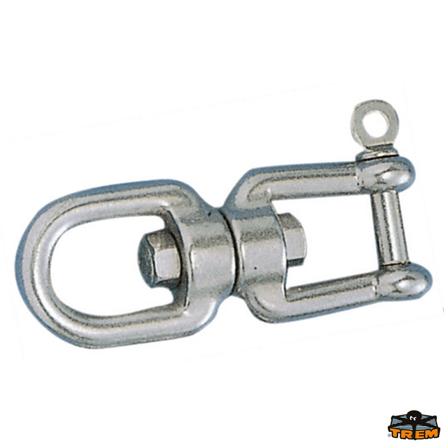 Girella occhio-grillo diametro filo 10 mm in acciaio inox 316
