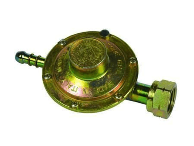 REGOLATORE FISSO BASSA PRESSIONE CON TUBO PER GPL